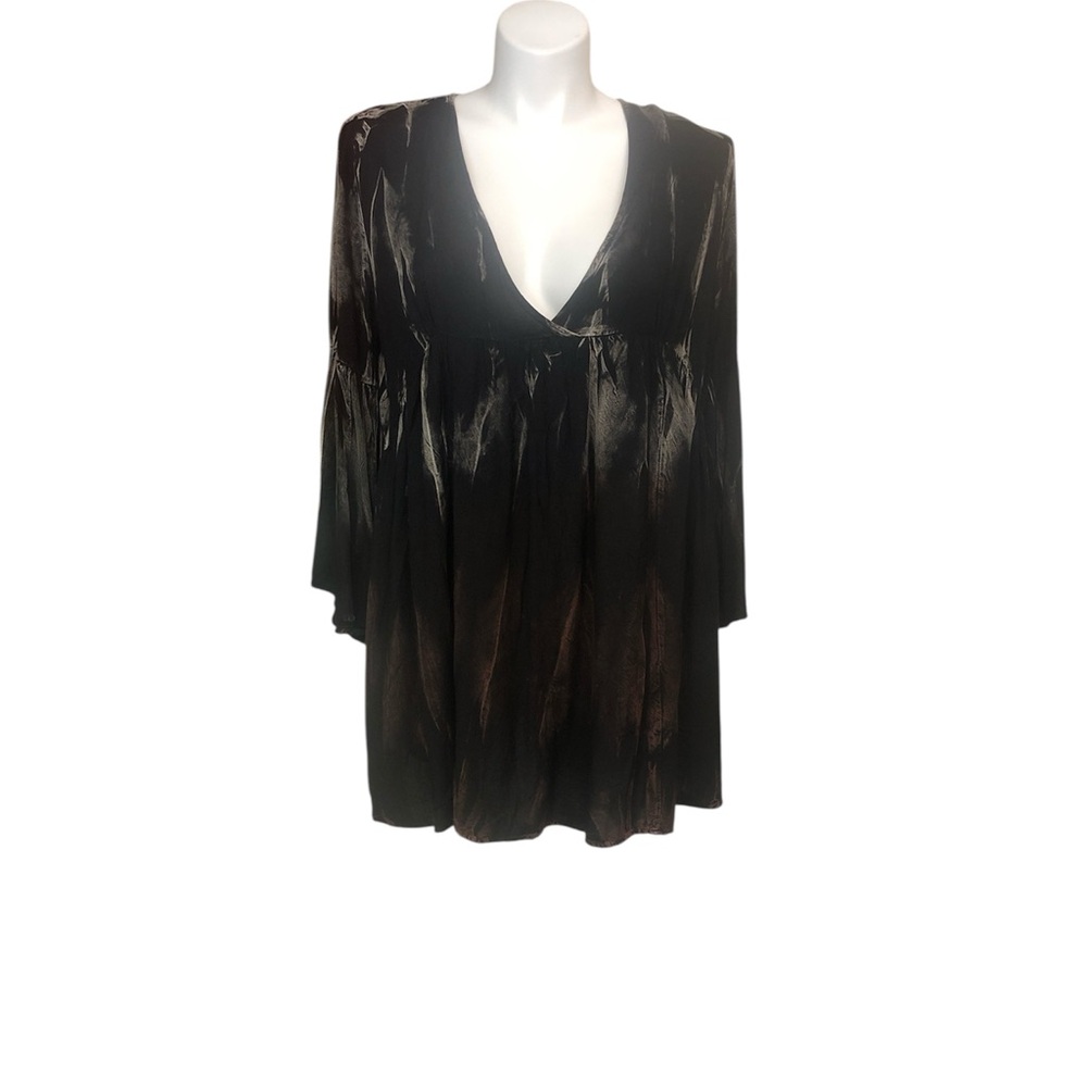 Sacred Threads Elegant Black Tunic